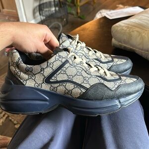 Gucci Rhyton Beige Blue Size 11